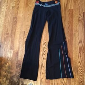 Women's Black Embroidered Pants